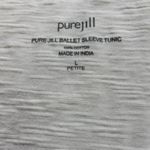 J Jill Pure Jill Ballet Sleeve Tunic Ombre Blue and White Top Women Large Petite Size undefined Photo 5