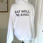 The Comfy Super Soft and White Nashville “Eat Well, Be Kind” Hoodie Photo 0
