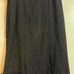 Grace Dane Lewis‎ women’s Stretch Pleated midi Skirt black Large vintage work Photo 0