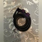 WOMEN DETAILS USA PURPLE CASUAL BELT SZ SMALL 80s Photo 5