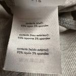 We Wore What NWT Longsleeve Crewneck Henley Bodysuit Buttons XS Heather Grey #3550 Photo 11