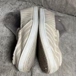 Womens casual flats shoes Size 7 8 oxfords white Tan stripe Casual Boat Vacation Photo 6