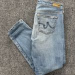 AG Adriano Goldschmied Jeans The Stilt Cigarette Leg Size 27R Distressed USA Photo 4
