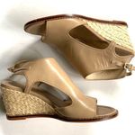 Bettye Muller Like new  leather wedge sandals Photo 2