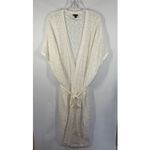 Torrid Crochet Duster Short Sleeve Tie Waist Sweater size 3/4 3x/4x NWOT Photo 1