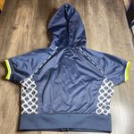 South Pole Vintage Dark Blue Hoodie with Gold Accents Size L Photo 3