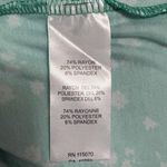 Nina Leonard  Green Floral Maxi Skirt Size Medium EUC Photo 4