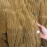 Le lis  Brown Corduroy Puffer Jacket Photo 1