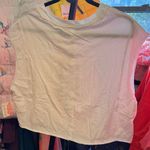 Free People NWT  FP Movement Inspire Logo Tank - white buti logo combo - Small Photo 7