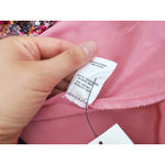 Altuzarra Cottagecore Silk Floral Skirt Medium Pink Coquette Fairy Boho Bloom Photo 6