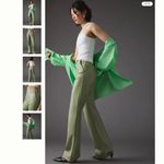 Avec Les Filles Anthropologie  Faux Leather Flare Trousers Photo 2