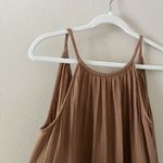 Jenni Kayne  Drift Dress Terracotta Cotton Gauze Lagenlook Sz Small Brown Boho‎ Photo 4