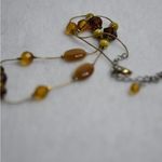 Shades Of Fall Vintage Chic Gold Tone Snake Chain Lobster Claw Clasp Necklace Photo 2