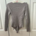 Abercrombie & Fitch Sweetheart Neckline Knit Sweater Bodysuit Photo 2