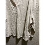 Terra & Sky  Long Sleeve Waffle V-Neck Shirt Oatmeal Heather Woman’s 3X NEW Photo 2