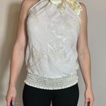 Heart soul Vintage  White Fairy Sleeveless Blouse Size Medium Photo 0