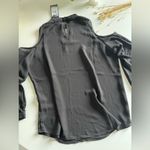 Adrianna Papell Tops | Womens Cold Shoulder Black Top $89 Photo 1