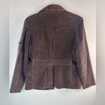 Mossimo Supply Co. S Corduroy Cargo Blazer Jacket Brown Photo 1
