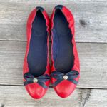 Jack Rogers Red “Regina” Ballet Flats Size 7 Fairytale Fairy Princess Photo 5