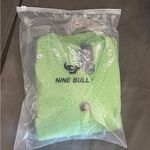 NWT Nine Bull Floral Cardigan Sweater | Size: Small Green Photo 3