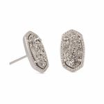 Kendra Scott Ellie Silver Stud Earrings Photo 0