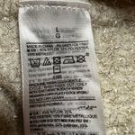 Old Navy  Crewneck Gold Sparkle Knit Sweater Size L Cozy Holidays Party Casual Photo 5