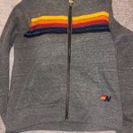 Aviator Nation  Hoodie Zip-Up 5 Stripe Photo 0