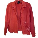 BCBGMAXAZRIA BCBG Red Soft Blazer​ Photo 2