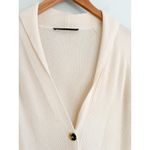 Jenni Kayne | Silk Cashmere Blend Cream Long Cardigan | Sz M Size M Photo 3