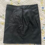 Bardot Black Leather Skirt Photo 0
