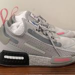 Adidas  Originals X NASA NMD R1 Spectoo Sneaker Grey Rose Pink Womens Size 6.5 Photo 5