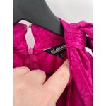 Glamour Fuchsia Pink Animal Print Barbiecore Sleeveless Dress Size 6 Photo 6