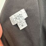 Cache Vintage  Black Velvet Lace Whimsigoth Timeless Elegant Midi Dress Size 8 Photo 11