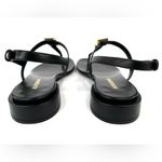 Burberry  Emily TB Logo Slingback Thong Monogram Leather Sandal EU 36 - US 6 Photo 6