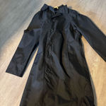 Lands' End  Women’s Classic Black Trench Coat Photo 0
