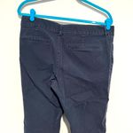 Old Navy Navy Blue Ankle Length Pixie Pants Slacks Photo 3
