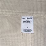 Melrose and Market  Ivory Corduroy Button Front Skirt Photo 3