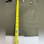 Nanette Lepore NEW ! Olive Double-Breasted Trench Coat Photo 10
