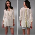 Free People Snap Out Of It Top Women's Size X-SMALL XS Beige Boho Hippie Photo 1