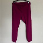 Lululemon Vibrant Magenta InStill High-Rise Tights Leggings 25" Size 10 Photo 1