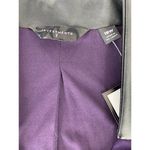 Investments Investements II Women's Dark Plum Casual Skirt Suit Photo 3