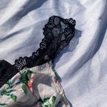 Reserved  half black and white floral dress  Photo 5