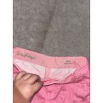 Lilly Pulitzer Pink Check Barclay Shorts size 4 hot pink Gingham Photo 2