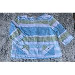 Appleseeds Sunrise Stripe Button Photo 2