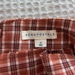 Aeropostale Orange Brown Plaid Skirt  Photo 5