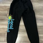 Madhappy  Black Local Optimist Feel Yourself Graphic Thick Fleece Sweatpants Photo 1