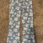 Madden NYC Floral flare jeans Photo 2