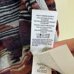 Lucky Brand Southwestern Fringe Cardigan Sweater Photo 4