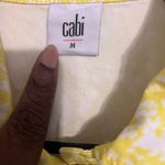 CAbi Cabo jacket yellow floral. Like new. Photo 2