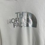 The North Face Women’s Hoodie White Holographic Half Dome Logo Pullover XL Photo 1